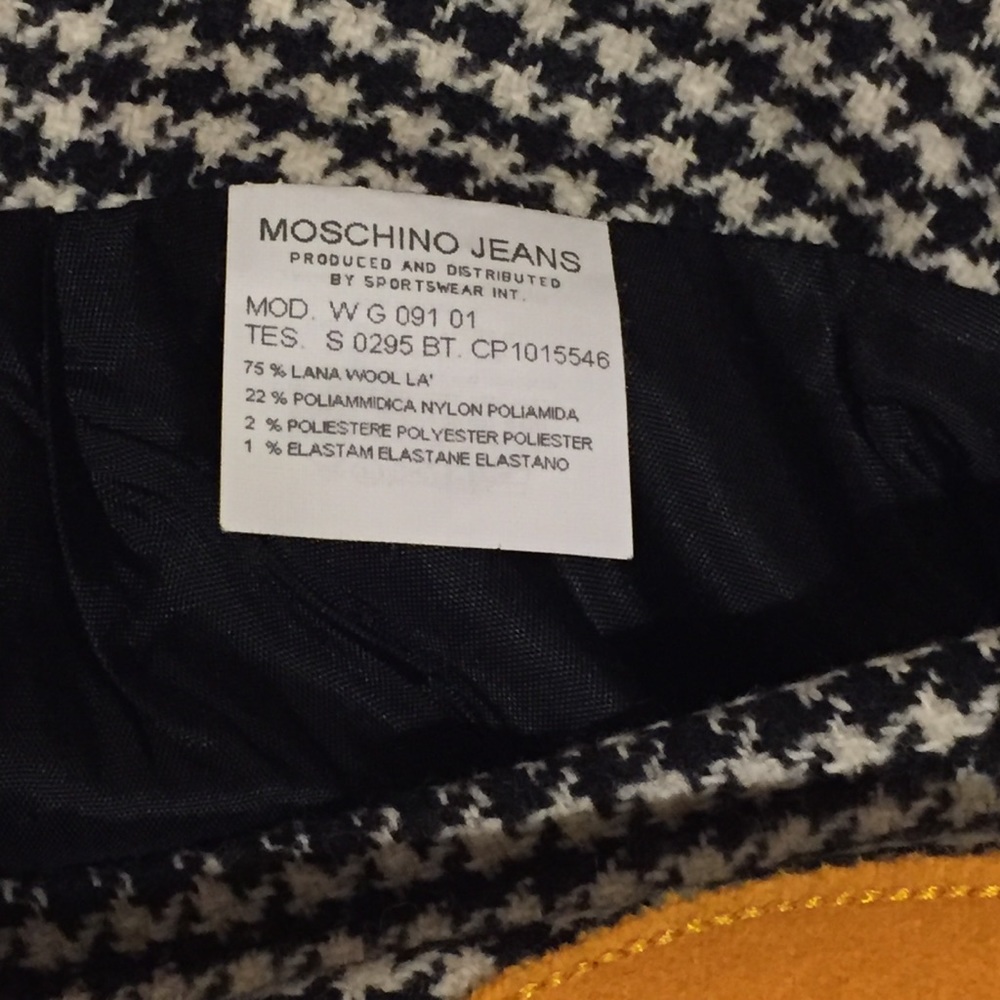 SOLD Rare Vintage Moschino Jeans Skirt ruffle - Picture 8 of 8